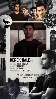 the poster for derek hale's upcoming show