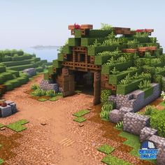 Dock House, Viking House, Viking Village, Minecraft Farm, Easy Minecraft Houses, Minecraft Castle, Minecraft Medieval