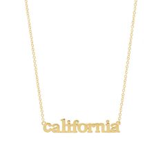 A signature piece from our collection, the California necklace is handcrafted in 18-karat yellow gold. The perfect gift and looks great layered! Fixed to a 16 inch, 14-karat link chain Spring ring clasp Made with love in Los Angeles Complimentary gift wrapping provided California Necklace, Collection Letter, Jennifer Meyer, Gift Card Shop, Rose Gold Necklace, Made With Love, Instagram Shop, Spring Rings, Men Necklace