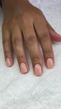 Gel Manicure On Natural Nails, Perfect Nails Natural, Very Short Natural Nails, 23 Nails, Manicure Gel Nails, Short Natural Nails, Charlotte Emily, Nail Short