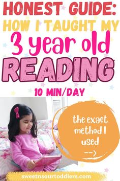 Read my honest guide on how I was able to teach reading to my 3 year old by spending 10 minutes/day. This is a simple method that seriously works! | phonics games | Free phonics worksheets inside | #phonics #reading Toddler Reading Nooks, Free Phonics Worksheets, Reading Preschool, Teach Phonics, Phonics Worksheets Free, Pre Reading Activities, Learning Reading, Teach Reading, Reading Review