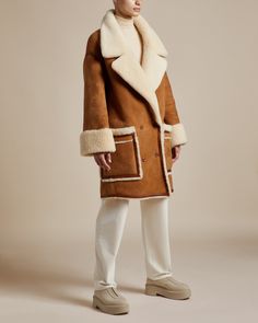 The Amo Reversible Shearling Coat by Arjé - ARJÉ Puffer Coats, Wishlist 2024, Long Winter Coats, Fur Coats, Shearling Coat, Shearling Jacket, Puffer Coat, Leather Jackets, Winter Wear