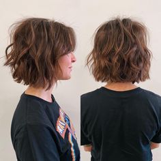 60 Stylish Choppy Bob Haircuts To Flaunt In 2024 Airy Hair, Short Wavy Haircuts, Short Choppy Haircuts, Wavy Bob Haircuts, Choppy Bob Haircuts, Thick Wavy Hair, Bob Hairstyles For Thick, Wavy Bob Hairstyles, Choppy Bob