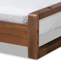 Baxton Studio Klara Modern and Contemporary Walnut Finished Wood Expandable Twin Size to King Size Bed Frame FredCo theFredCo Modern Twin Beds, Contemporary Bed Frame, Mdf Color, Twin Size Bed Frame, Twin Size Bed, Modern Bed Frame, Lit King Size, King Size Bed Frame, Twin Bed Frame