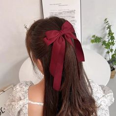 Lianfudai Lystrfac Fashion Fabric Ribbon Hair Bow Hairpin for Women Girls Hair clips Black White Bow Top Clip Female Hair Accessories Girls Hair Clips, Christmas Hair Accessories, Female Hair, White Boho Dress, Bow Top, Bow Clip, Ribbon Hair Bows, Christmas Hair, Christmas Party Dress