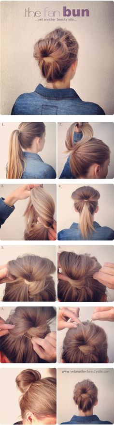 2014 medium Hair Styles For Women | ... -401 - Medium to Short Haircuts – Medium Haircuts Hairstyles 2014 Sanggul Modern, Hot Hair Styles, Hair Envy, Hair Skin, Messy Bun