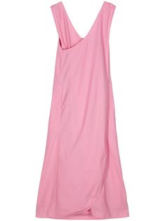 Cotton Maxi Dress, Versace Outfit, Yoko London, Skirt Long, Cotton Maxi, Maxi Dress Cotton, Pink Maxi Dress, Bubblegum Pink, Pink Cotton