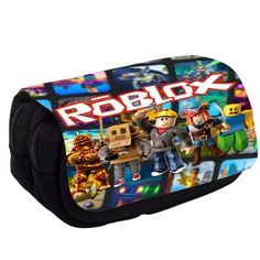 The Roblox School Pencil Case is the perfect accessory for students who are fans of the popular game. Featuring a colorful and vibrant design, this pencil case keeps your school supplies organized and easily accessible. It is designed with multiple compartments to hold pencils, pens, erasers, and other essentials. Material: Made from durable polyester fabric for long-lasting use. Intended Age Range: Suitable for school-age children. Special Features: Multiple compartments for efficient organizat Black Pencil Case For School, Multicolor Portable Pencil Case For School, Portable Multicolor Pencil Case For School, Portable Multicolor Pencil Case For Back To School, Back To School Multicolor Pencil Case For Students, Multicolor Student Pencil Case With Pen Slots, Black Rectangular Case Stationery For School, Multicolor Portable Cases For School, Black Rectangular Pencil Case For Back To School