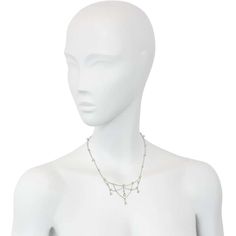 For Sale on 1stDibs - An Edwardian knife edge festoon necklace comprised of collet-set diamonds and pearls, in platinum. Atw 0.77 ct. Elegant Platinum Necklace With Rose Cut Diamonds, Formal Platinum Necklace With Rose Cut Diamonds, Elegant Necklace With Rose Cut Diamonds In Platinum, Festoon Necklace, Diamonds And Pearls, Pearl Diamond, Drop Necklace, Platinum, Diamonds