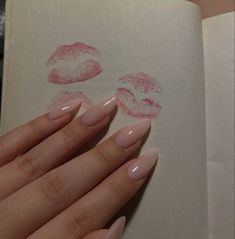 This is your sign to get your nails pink Pretty Nails Almond, Bubble Bath Nails, Nail Designs Valentines, Grunge Nails, Her Nails, Soft Nails, Pink Nail Designs, Elegant Nails, Classy Nails