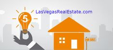 a hand holding a light bulb over a house with the words las vegas real estate com