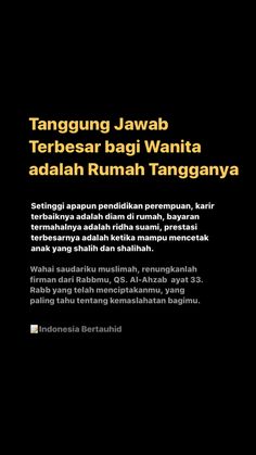 the cover of tanggung jawab terbesar bagi wanita addah rumah tangganya