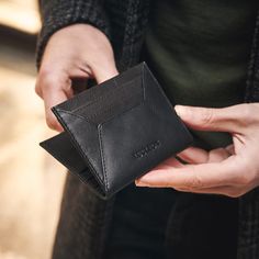 * Danish design 
 * Stay safe with RFID-blocking technology
 * Genuine leather that gains character with each use 
 * Lucleon gift box included Mens Card Holder, Clip Wallet, Square Rings, Male Cards, Pierre Cardin, Dark Brown Leather, Danish Design, Stay Safe, Dark Black