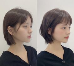 Asian Short Hair With Layers, Japanese Short Hair Bob, Hairstyle Short Hair Women, Medium Length Bob With Bangs, Short Hair Square Face, Women Short Straight Hair, Short Hair Reference, Cute Short Bob, Kpop Short Hair