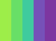 an image of a color scheme with different colors and shapes in the same palettes