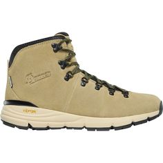 The Mountain 600 Hiking Boot carries Danner's legendary quality with premium protection from the elements and aggressive traction on the trail. This low-profile hiking boot is versatile enough for both around-town wear and grueling treks across challenging terrain. The secret to its street-to-trail versatility lies in a smooth-wearing suede upper paired with a Danner Dry waterproof membrane, making it our favorite option with a seamless blend of style and weather protection. Leather Hiking Boots For Trail Running, Gore-tex Hiking Boots For Outdoor Work, Impact Resistant Gore-tex Hiking Boots, Gore-tex Hiking Boots With Vibram Sole For Trail Running, Rugged Gore-tex Walking Shoes Impact Resistant, Rugged Gore-tex Walking Shoes, Rugged Gore-tex Walking Shoes With Impact Resistance, Low-top Hiking Boots With Protective Feet, Protective Low-top Hiking Boots For Walking