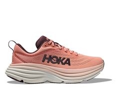 Elevate your running game with these Hoka One One Bondi 8 sneakers in a beautiful pink clay color. Designed with comfort and breathability in mind, these sneakers feature a lace-up closure, rubber outsole, and a mesh upper material. Perfect for any occasion, whether it's for activewear or casual wear, these sneakers are suitable for winter, summer, fall, and spring. With a solid pattern and 80s/90s theme, these Hoka One One Bondi 8 sneakers are the perfect addition to your shoe collection. Available in women's size 7.5 B, these athletic shoes are perfect for gym and training, walking, school, cross-training, CrossFit, cheerleading, and running. Get your hands on these sneakers today and experience the cushioned and comfortable fit that Hoka One One is known for. Brand new with box Training Walking Shoes With Boost Midsole, Modern Training Sneakers With Arch Support, Modern Sneakers With Arch Support For Training, Modern Running Shoes With Removable Insole For Sports, Hoka Bondi 8, Pink Clay, Hoka One One, Technology Design, Road Running