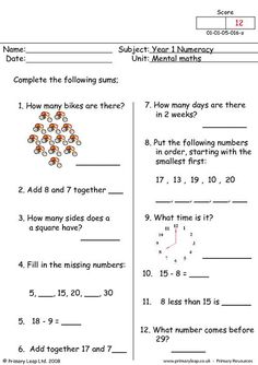 the worksheet for adding numbers to twos is shown in this image,