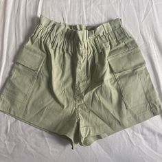 Small Cargo Shorts From Pacsun. On The Longer Side, Go To Mid Thigh. Brand New, Never Worn With Tag. Summer Utility Khaki Bottoms, Utility Bottoms With Built-in Shorts For Summer, Summer Khaki Bottoms With Cargo Pockets, Beach Cargo Shorts For Summer, Utility Summer Shorts, Utility Shorts For Summer, Utility Bottoms With Side Pockets For Day Out, Summer Khaki Cargo Bottoms, High-waisted Shorts With Pockets For Beach Season