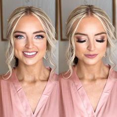 (paid link) makeup natural, Tutorials & look - Best Prices & Top Quality. Wedding Makeup Blonde, Bridal Makeup For Blondes, Glam Bride Makeup, Wedding Makeup For Blue Eyes, Wedding Makeup Blue, Wedding Eyes, Maquillage On Fleek, Wedding Guest Makeup, Wedding Eye Makeup