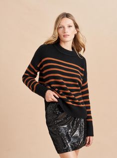 Marin Sweater | La Ligne NYC Marin Sweater, Chelsea Girls, Turtle Neck Dress, Fall 2024, Cashmere Sweater, Luxury Fabrics, On Board, Cashmere Sweaters, Bottoms Pants