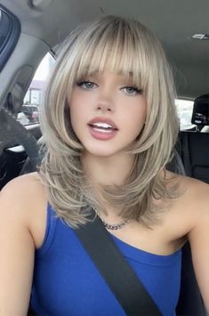 Trendy Medium Length Haircuts With Bangs, Medium Layered Haircuts With Bangs, Medium Hair Haircuts, Perfect Beach Waves, Haircuts For Medium Length Hair, Gorgeous Hairstyles, Bangs With Medium Hair, Hair Stylies, Haircuts For Medium Hair