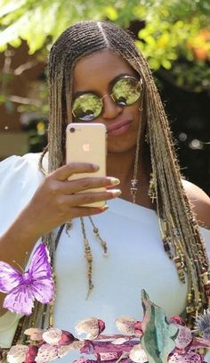 Braids Beyonce, Beyonce Lemonade Braids, Beyonce Braids, Ombre Braids, Braids Inspiration, Beyonce Lemonade, Bob Braids Hairstyles