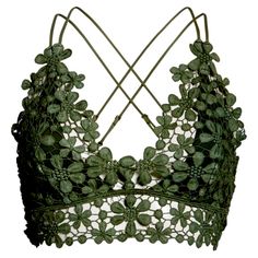 Great Looking Olive Color Cotton Embroidered Lace Bralette By Free People Intimately Beautiful Piece Alone Or Layered An Overlay Of Daisy Crochet In A Stunning Color Called Serene Olive Defines This ‘Meant To Be Seen Bralette’ Styled With Dual Straps That Crisscross In Back And A Stretchy Smocked Back Slips Over Head Adjustable Crisscrossing Straps Smocked Back Lined In Cotton Imported, Hand Wash, Just So Pretty Price Is Firm Spring Lace Bra With Lace Closure, Lace Bra With Lace Closure For Spring, Lace Bra For Spring, Spring Party Bra With Delicate Lace, Spring Lace Bra With Delicate Straps, Green Fitted Lace Bra, Spring Delicate Lace Fitted Bra, Green Lace Bra With Lace Trim, Spring Green Bra With Lace Trim