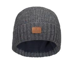 Victorinox Victorinox Brand Collection Fan Beanie Deluxe in Dark Gray - 611134 Army Knife, Brand Collection, Swiss Army Knife, Swiss Army, Knit Beanie, Sling Bag, Tan Leather, Warm And Cozy, Design Details