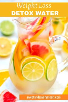 weight loss detox water