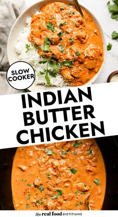 Creamy, perfectly spiced Crockpot Butter Chicken is an easy, dreamy dinner that you’ll be so glad you made. Our method uses skyr (a type of thick strained yogurt that’s similar to Greek yogurt) to help achieve the perfect saucy chicken that is tender and flavorful right out of the slow cooker. Crockpot Basil Butter Chicken, Crockpot Recipes Butter Chicken, Quick Crockpot Recipes Healthy, Healthy Dinner Recipes Crock Pot, Crock Pot Butter Chicken Slow Cooker, Easy Crock Pot Recipe, Single Person Crockpot Meals, Butter Chicken Recipe Indian Crock Pot, Fall Dinner Crockpot Recipes