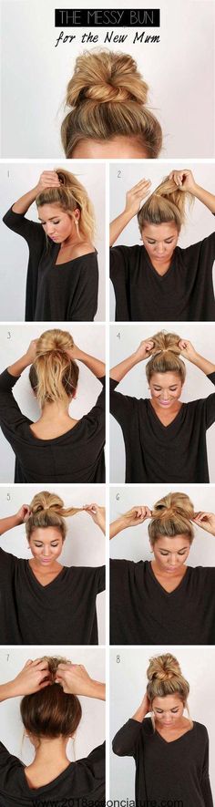 40 Wow Idee Taglio Di Capelli Per Le Donne Che Sono Facili, Ma Di Classe Hairstyles Man, Cool Easy Hairstyles, Sanggul Modern, Updo Ideas, Easy Updo Hairstyles, Easy Updo, Super Hair, Messy Bun Hairstyles, Updo Hairstyles