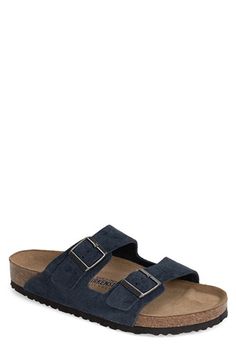 Men's Birkenstock 'Arizona Soft' Slide Men Birkenstock, Birkenstock Arizona, Mens Sandals, The Shape, Slide Sandals, Birkenstock, Arizona, Nordstrom, Sandals