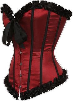 Red Strapless Corset Dress For Costume Party, Red Steampunk Corset Dress For Costume Party, Red Gothic Fitted Corset Belt, Elegant Red Underbust Corset, Elegant Red Fitted Corset Belt, Elegant Red Corset Belt For Party, Red Gothic Overbust Corset, Punk Corset With Corset Back For Costume Party, Red Corset Back Dress