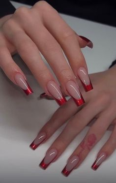 Red Chrome Nails, Wine Nails, Cherry Wine, Xmas Nails, Prom Nails, Luxury Nails, Fire Nails, Classy Nails, Funky Nails