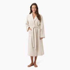 Organic Waffle Robe - Bone · 
Under The Canopy Terry Robe, Wool Bed, Lounge Robes, Wool Shop, Wool Throw, Lounge Shorts, Sleepwear & Loungewear, Waffle Weave, Wool Pillows