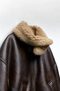 Women's Brown Cropped Lined Leather Sherpa Jacket – IRHAZ Fall Sheepskin Outerwear With Fleece Lining, Fall Sheepskin Fur Coat With Fleece Lining, Fall Outerwear With Fleece Lining And Sheepskin, Brown Faux Fur Winter Outerwear, Sheepskin Leather Jacket With Fleece Lining For Fall, Fall Sheepskin Leather Jacket With Fleece Lining, Fall Sheepskin Outerwear With Faux Fur Lining, Fall Outerwear With Faux Fur Lining And Sheepskin, Cold Weather Faux Fur Leather Jacket