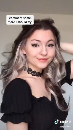 @rachbirt on tiktok // while you're here..maybe you could follow me 7g Hair Color, Peekaboo Hair Blonde, Under Hair Dye, Under Hair Color, Purple Blonde, Dyed Hairstyles, Underneath Hair Color, Hair Color Inspiration, Two Color Hair