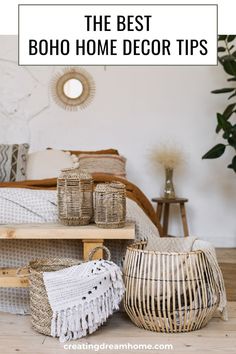 the best boho home decor tips