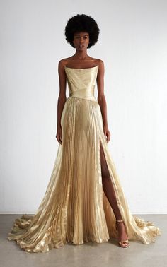 Prom Dresses Strapless, Rami Al Ali, Dorothy Dandridge, Plisse Dress, Formal Occasion Dress, Strapless Prom Dresses, Dress 2024, Glam Dresses