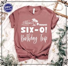 My Products are Shirt for Happy Time, Shirt for Pretty  Times, Soft Shirt, 60th Birthday Trip Tshirt, Birthday Trip Shirt, 60th Birthday Shirt, 60th Birthday Party Gift, Girls Trip Shirt, Birthday Crew Tee, Trip Shirt, Sweatshirts, Hoodies, Long Sleeve Shirts, Youth Short Sleeve Tee, Toddler T-shirt, Baby Bodysuit for Other Special Occasions. If you want, Design your own tshirt, Be unique, Be cool Please contact me for more size, color, product (sweatshirt, hoodies, long sleeve, tank tops, kids etc.) options. I'm always here to help. ---------------T-Shirt--------------- Unisex Jersey Short Sleeve Tee Bella+Canvas 3001 *100% Airlume combed and ringspun cotton (fiber content may vary for different colors) *Light fabric (4.2 oz/yd² (142 g/m²) *Tear away label *Runs true to size ------------- Design Your Own Tshirt, 60th Birthday Shirt, Travel Tshirt, Girls Trip Shirts, Birthday Trip, Travel Tees, 60th Birthday Party, Birthday Party Gift, Travel Shirts