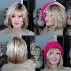 Classic Hairstyles: Timeless Styles to Try Bob Lung, Stylish Short Hair, Wig Short, Short Hair Wigs, Short Straight Hair, Haircuts For Fine Hair, Short Hair Older Women, Older Women Hairstyles