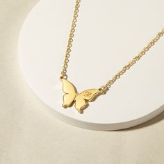 Butterfly Necklace for Women, Initial Necklace With Butterfly, Custom Gift for Her, Butterfly Jewelry, Letter Necklace Gold - Etsy Butterfly Charms Necklace For Gift, Mother's Day Butterfly Charm Pendant Necklace, Mother's Day Butterfly Pendant Necklace, Personalized Gold Butterfly Necklace For Mother's Day, Dainty Butterfly Necklace For Mother's Day, Mother's Day Butterfly Necklace, Personalized Gold Butterfly Necklace As A Gift, Personalized Butterfly Gold Necklace, Personalized Butterfly Necklaces For Mother's Day