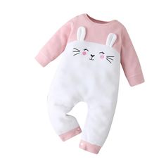 * Soft Feeling & Cozy Comfortable* Package Included: 1 Romper* Fabric & Material: 100% Polyester* Available for Machine Wash as well as TumbleDry* ImportedBest Sales Baby Girls Cute Rabbit Cartoon Long Sleeve Romper Wholesale Clothing Baby,which is ideal to wear it in Autumn.Fashionable high quality organic and affordable clothes Baby Girls Cute Rabbit Cartoon Long Sleeve Romper Wholesale Clothing Baby that will always catch the attention of people.Baby Girls Cute Rabbit Cartoon Long Sleeve Romp Long Sleeve Pink Onesie With Cartoon Print, Pink Long Sleeve Onesie With Cartoon Print, Long Sleeve Pink Onesie For Playwear, Pink Long Sleeve Onesie For Playwear, Cute Pink Winter Onesie, Cute Cartoon Print Onesie For Winter, Cute Winter Onesie With Cartoon Print, Cute Pink Long Sleeve Onesie, Cute White Onesie For Winter