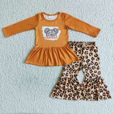 Leopard Halloween, Orange Long Sleeve Shirt, Leopard Outfits