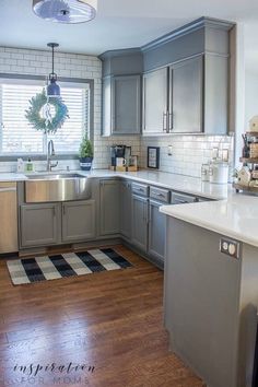 the kitchen is clean and ready for us to use in its new owner's home