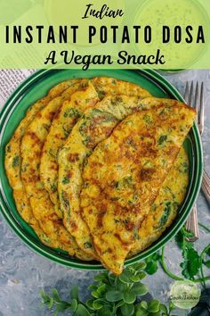 Potato Indian, Easy Vegan Meal Prep, Indian Pancakes, Vegan Pancake, Instant Breakfast Recipe, Dosa Batter, South Indian Breakfast, Instant Potatoes, Brunch Cafe