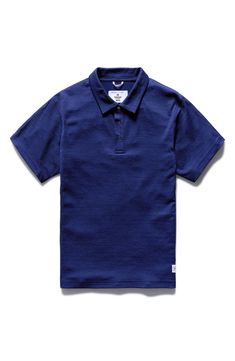 This stretchy, active-ready polo wicks away sweat and keeps air moving for performance comfort no matter what you're up to for the day. Button half placket Spread collar Short sleeves Moisture-wicking fabric engineered for dryness and comfort 100% polyester Machine wash, tumble dry Imported Sporty Relaxed Fit Polo Shirt For Golf, Navy Short Sleeve Sporty Polo Shirt, Sporty Navy Short Sleeve Polo Shirt, Casual Stretch Polo Shirt For Sports, Navy Moisture-wicking Sporty Polo Shirt, Navy Sporty Moisture-wicking Polo Shirt, Navy Sporty Polo Shirt With Moisture-wicking, Sporty Moisture-wicking 4-way Stretch Polo Shirt, Casual Stretch Moisture-wicking Polo Shirt