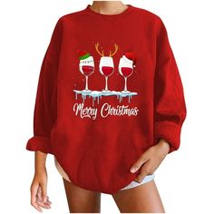 Patlollav Merry Christmas Womens Tops Clearance,Womens Casual Long Sleeve Ladies Sweatshirts Tops Dear customer Welcome to PATLOLLAV. We are a fashion store that has been operating on Walmart for many years. Our main products are female clothes, including dresses, shirts, blouses, bikinis, jackets, coats, sweaters, and so on. We are committed to building a female fashion gathering place to satisfy each customer. Therefore, we are willing to hear any suggestions from you, and bring you satisfying Tops For Ladies, Female Clothes, Gathering Place, Christmas Tops, Womens Casual, Female Fashion, Shirts Blouses, Long Sleeve Sweatshirts, Fashion Store