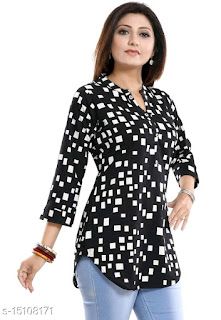 Crepe Kurti, Short Kurti Designs, Cotton Tops Designs, Mirror Work Blouse Design, Velvet Dress Designs, Short Kurti, Pin Code, Kurti Designs Latest